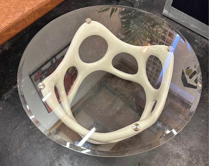 Skully Glass coffee table