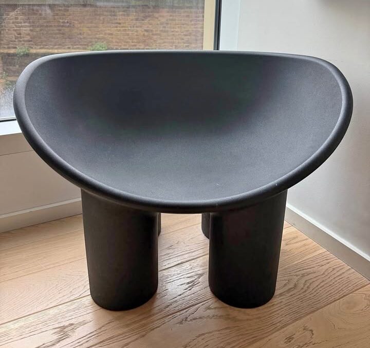 Driade Roly Poly armchair – black