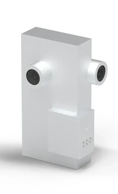 TRANSPARENT SPEAKER Brutalist speaker metal
