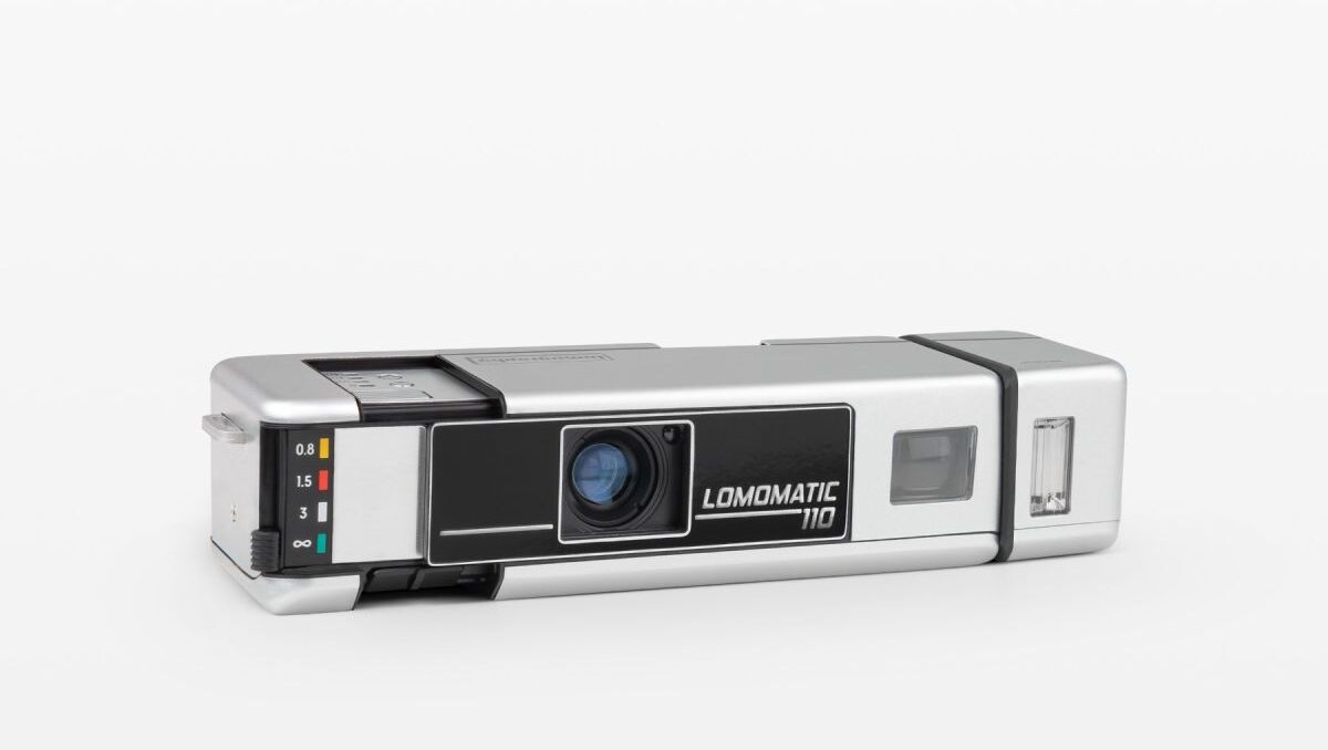 Lomomatic 110 Camera & Flash Metal