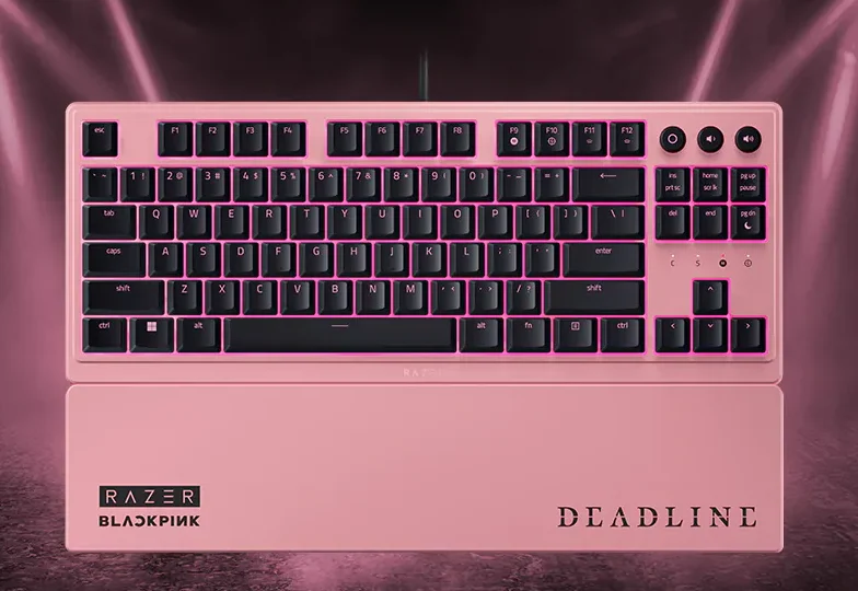 BLACKPINK x Razer Keyboard