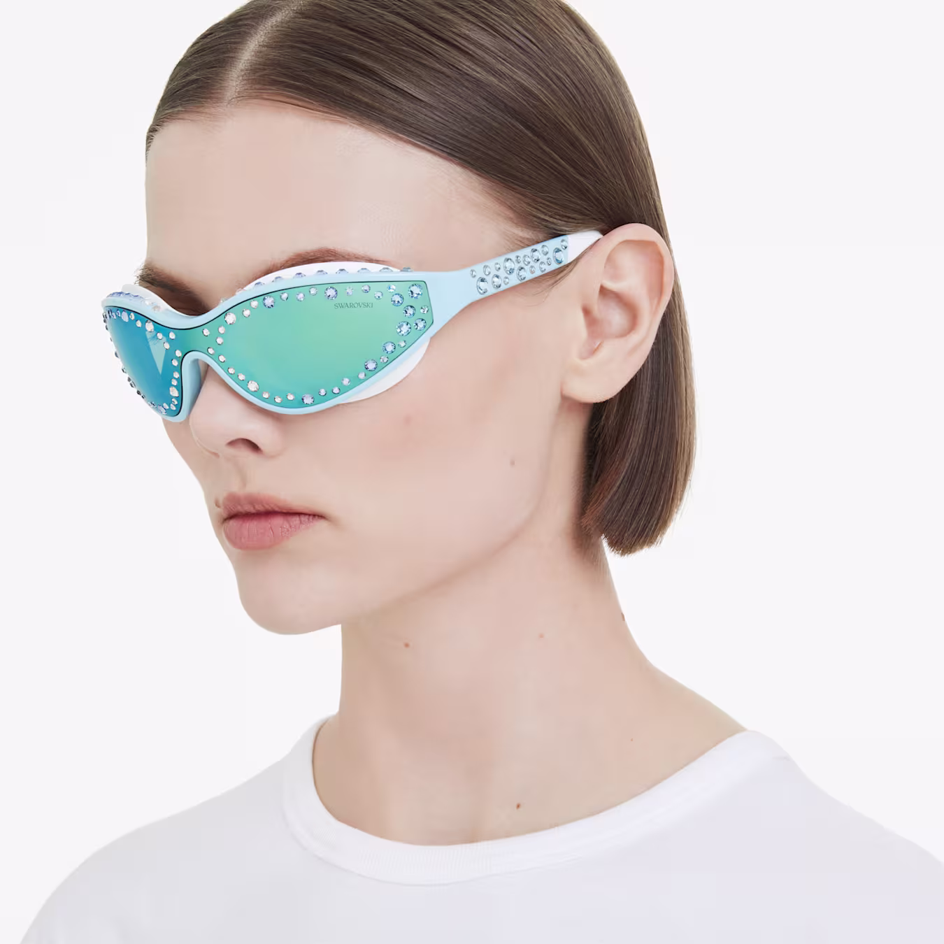 Swarovski Swimming Shape sunglasses blue