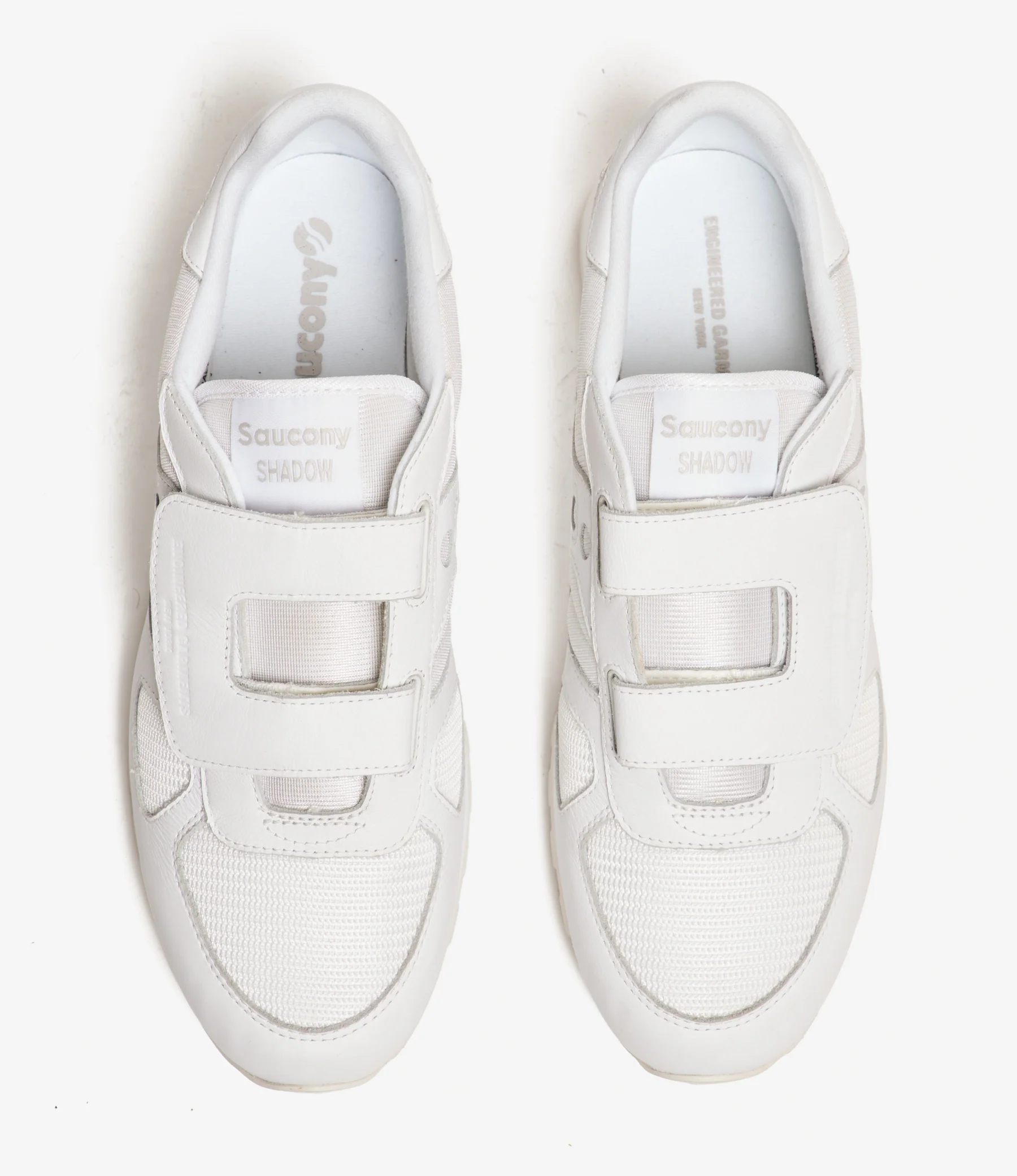 SAUCONY x ENGINEERED Garments Shadow Original Velcro – White Leather Nepenthes
