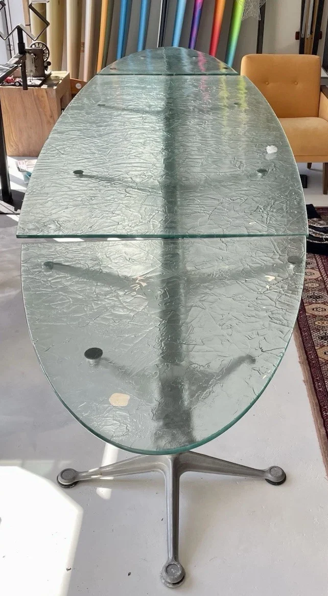 Ebay Bruce Burdick / Herman Miller Glass Table