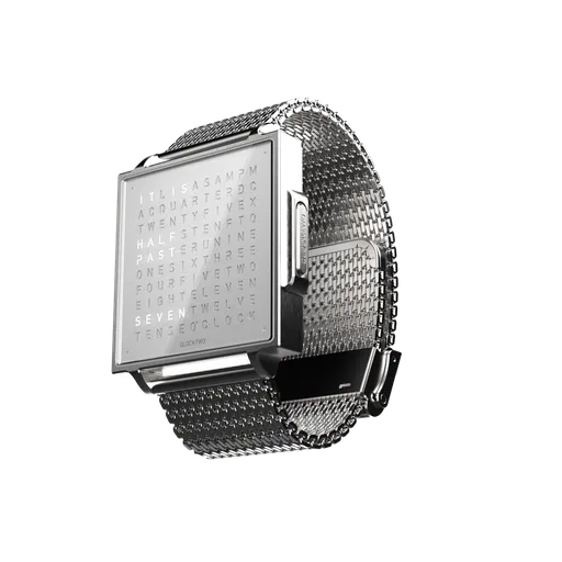 QLOCKTWO W Watch Fine Steel