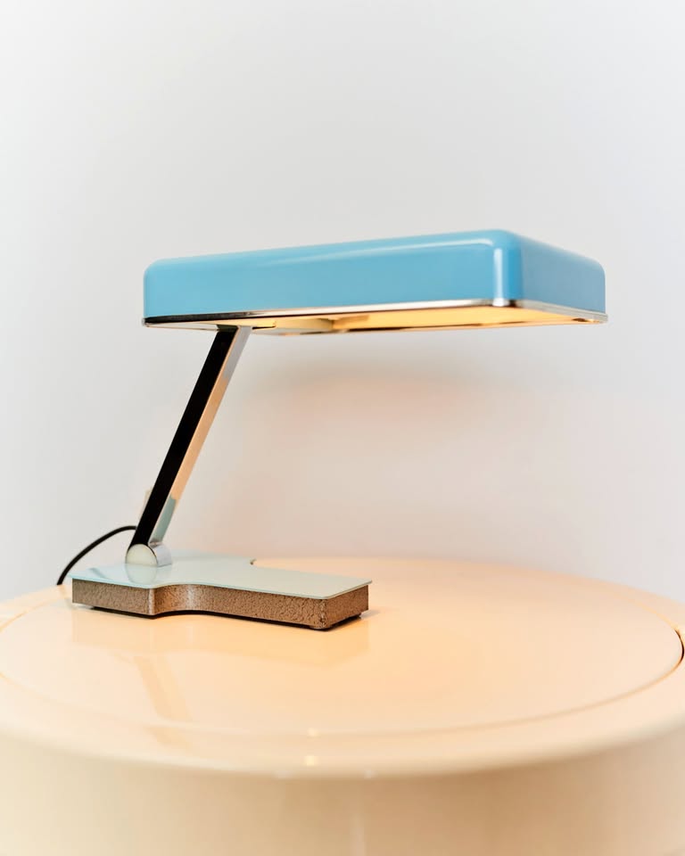 FBM Vintage ‘Mini’ Foldable Desk Lamp by Thomas Diaz for Spanish Fase C.1969