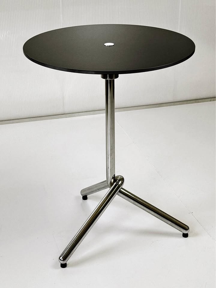 FBM Italian Folding Café Table | Chrome Bistro Table | Ciacci Kreaty Made in Italy