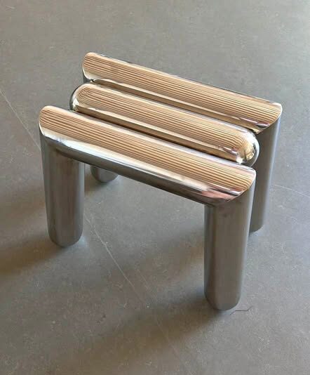 FBM Chrome stool