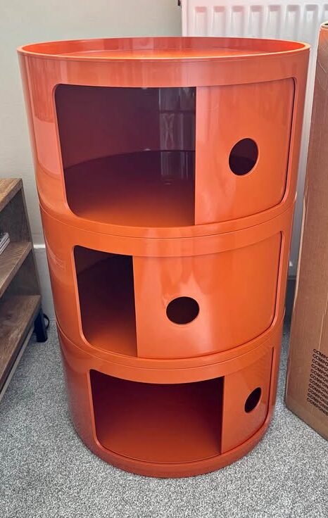 FBM Kartell Componibili Big in orange storage unit BNWT