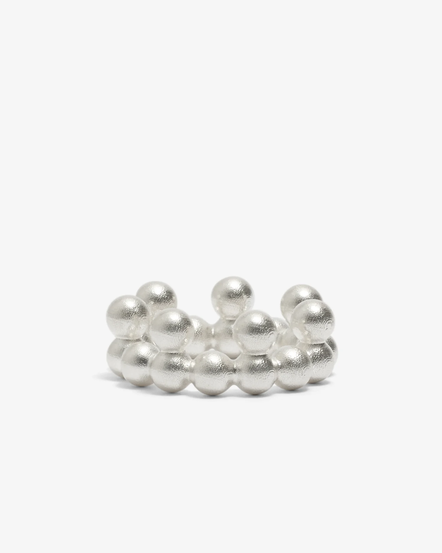 DSM Fervent Moon Orphanim parallel ring silver