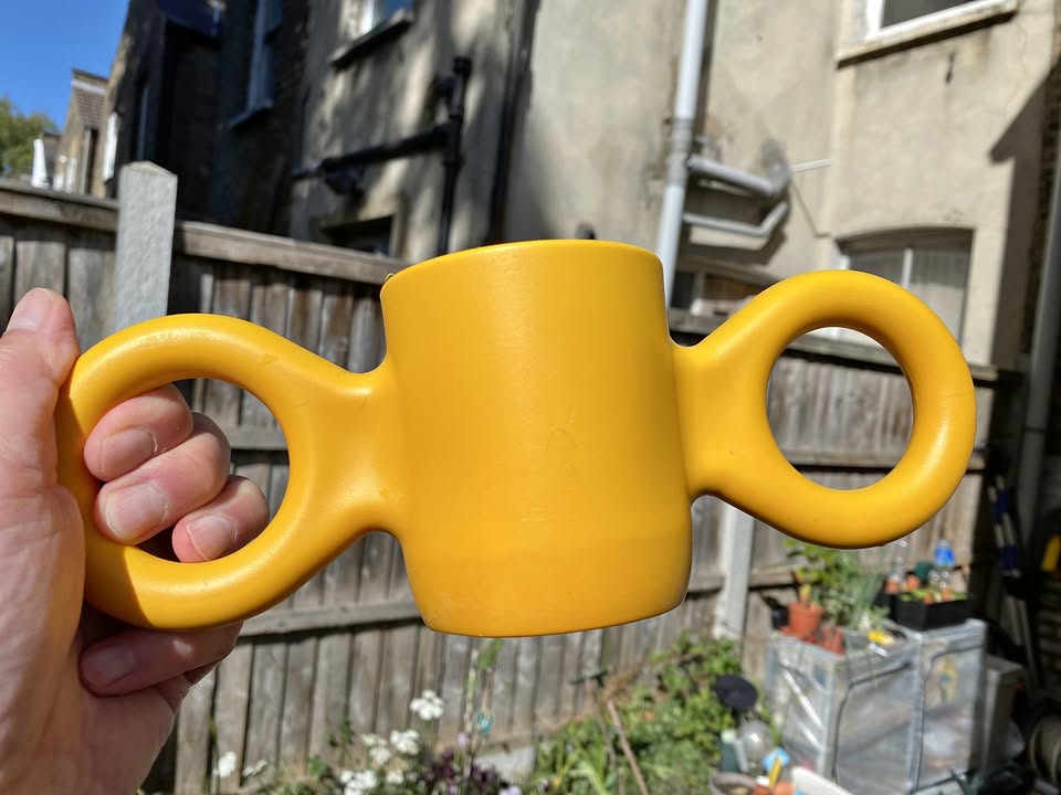 FBM Richard Hutten “Dombo” / Dumbo Mug – Yellow Designer Cup