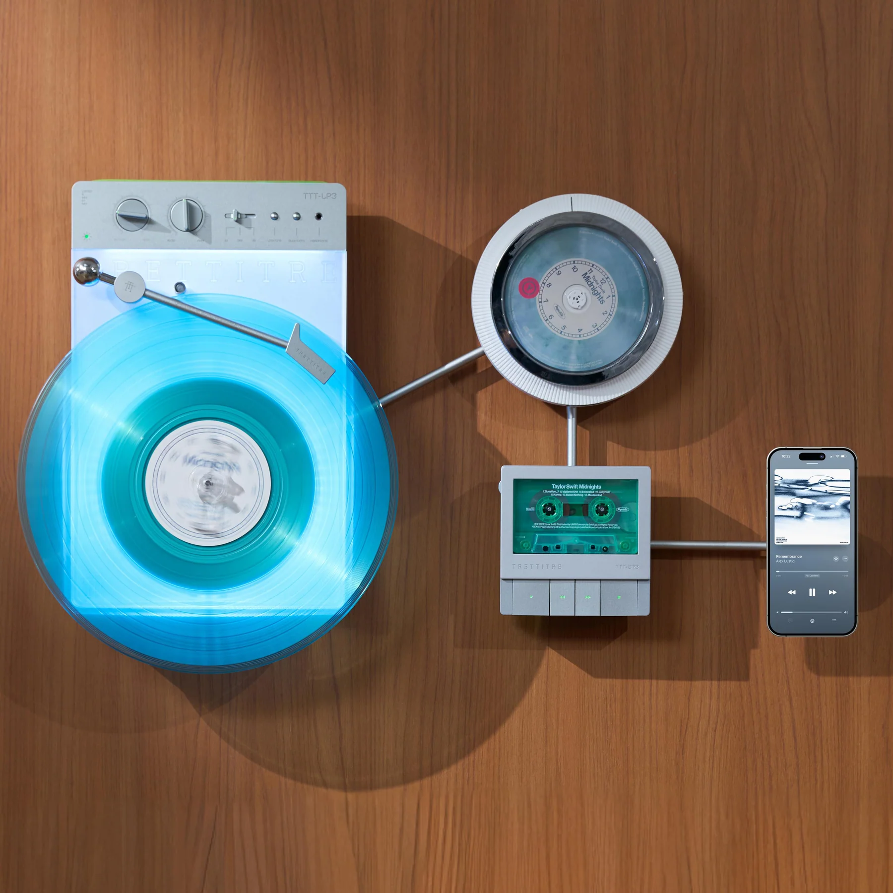 TRETTIRE Retro Ambient Audio System